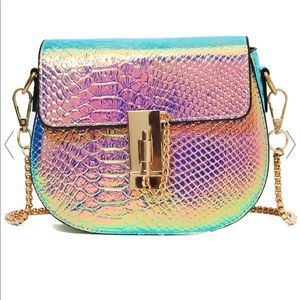 Serpents KISS Holographic Purse